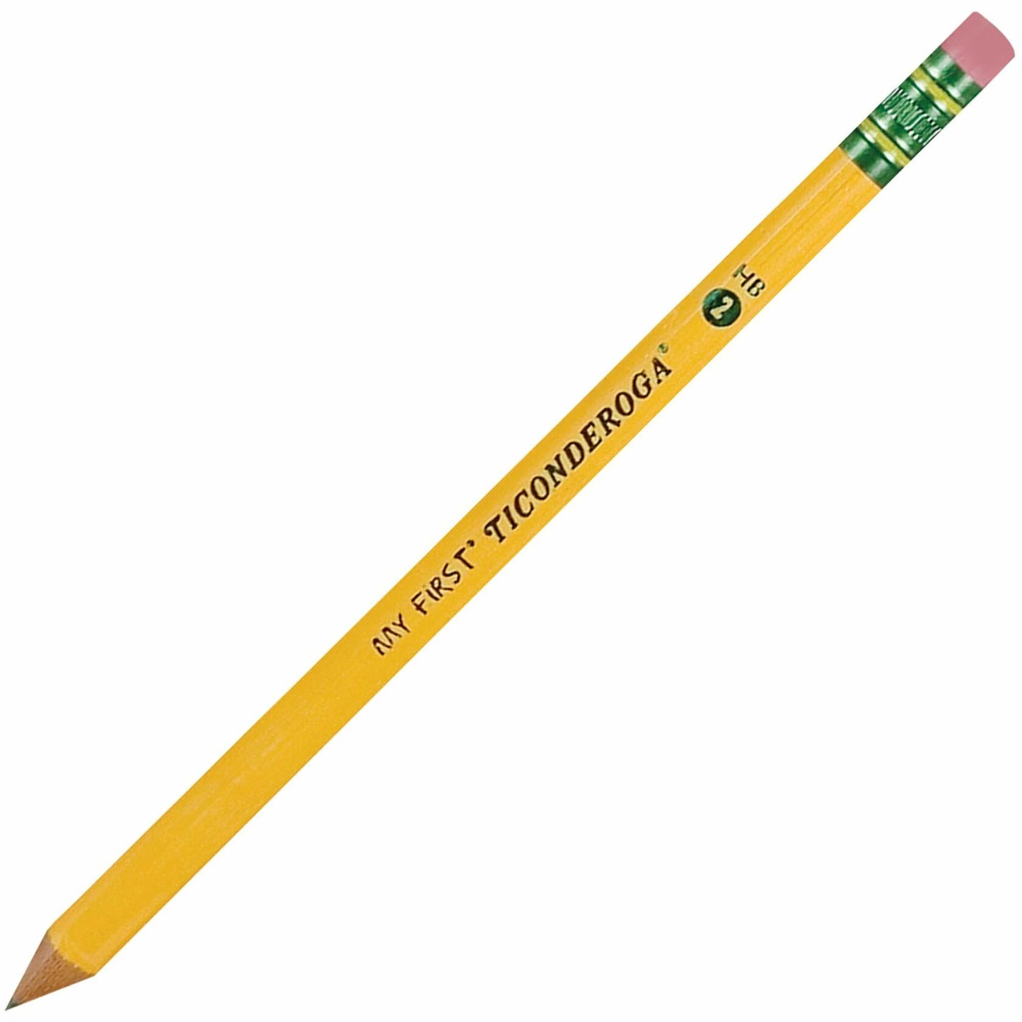 Ticonderoga My First Primary #2 Beginner Pencils Pre-Sharpened Yellow 4 Ct