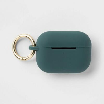 heyday Apple AirPods Pro Silicone Case Clip Rain Teal Gen 1/2