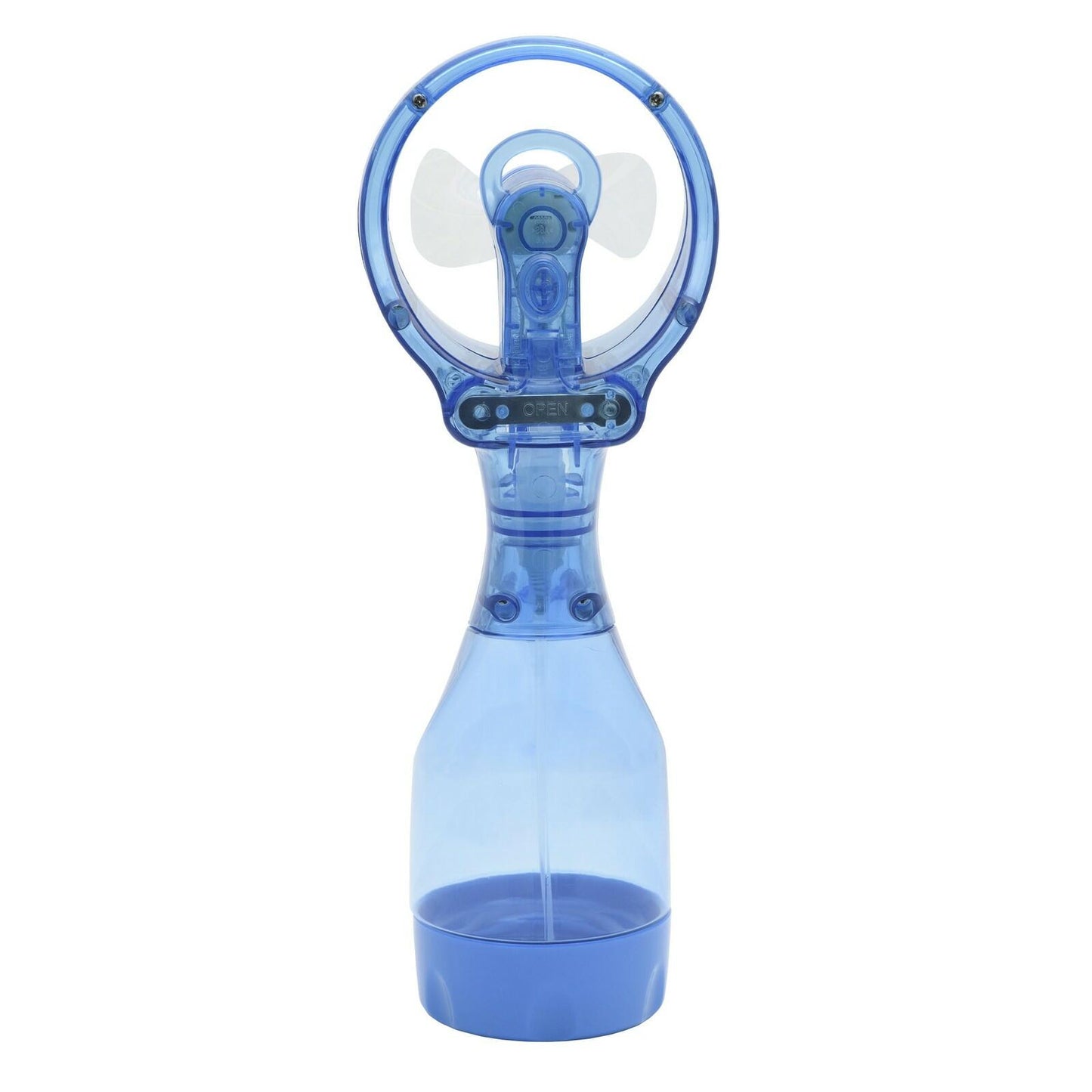 O2COOL Deluxe Handheld Battery Powered Water Misting Fan Blue
