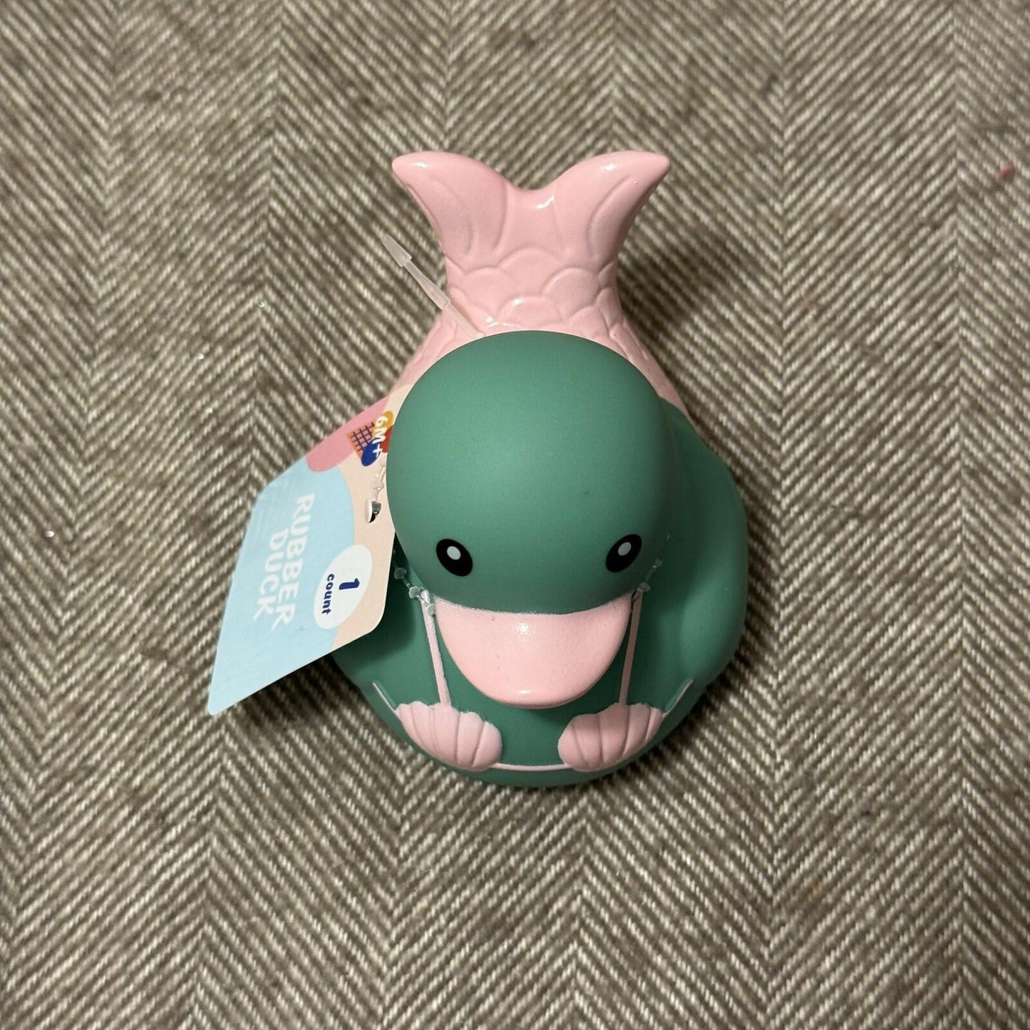 Target Bullseye's Playground Mermaid Rubber Duck 2.5" Figurine Plastic