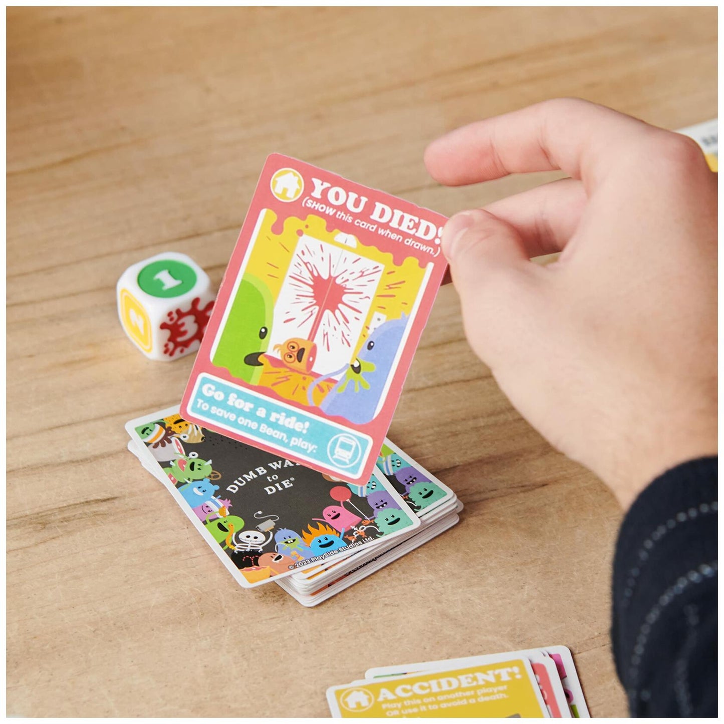 Spin Master Dumb Ways to Die Card Game Survival Strategy 2-5 Players Ages 12+