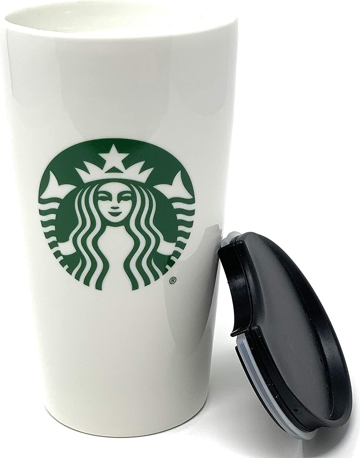 Starbucks Traveler Icon Tumbler 12 oz White