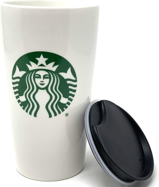 Starbucks Traveler Icon Tumbler 12 oz White