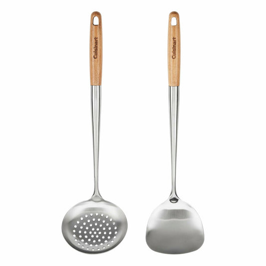 Cuisinart Set of 2 Wok Tools (Turner, Skimmer)
