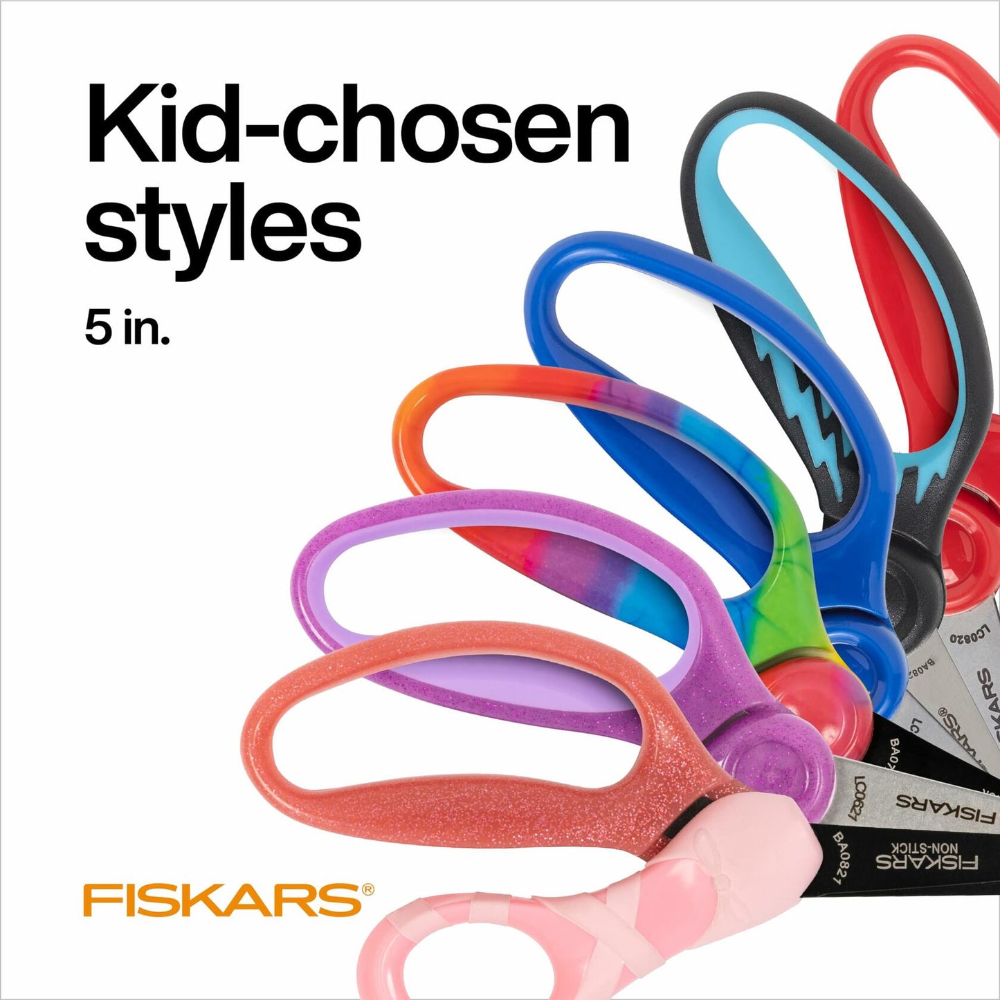 Fiskars 5" Blunt-Tip Kids Scissors Blue Ages 4-7 School Crafting
