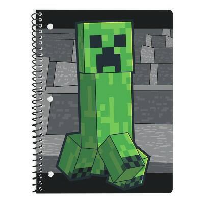 Minecraft Single Subject Notebook, School Supplies