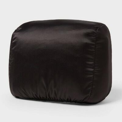 Brightroom Satin Head Cover Black Polyester Car Accessory Organizer