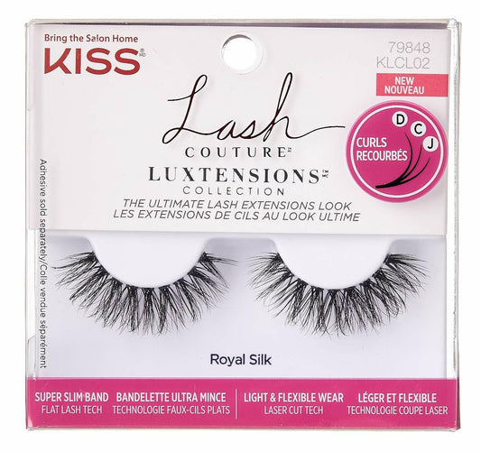 Kiss Lash Couture Luxtensions Royal Silk Pack of 2 False Eyelashes
