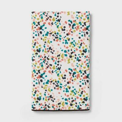 Room Essentials Waffle Splatter Hand Towel 16x26 Inch Single