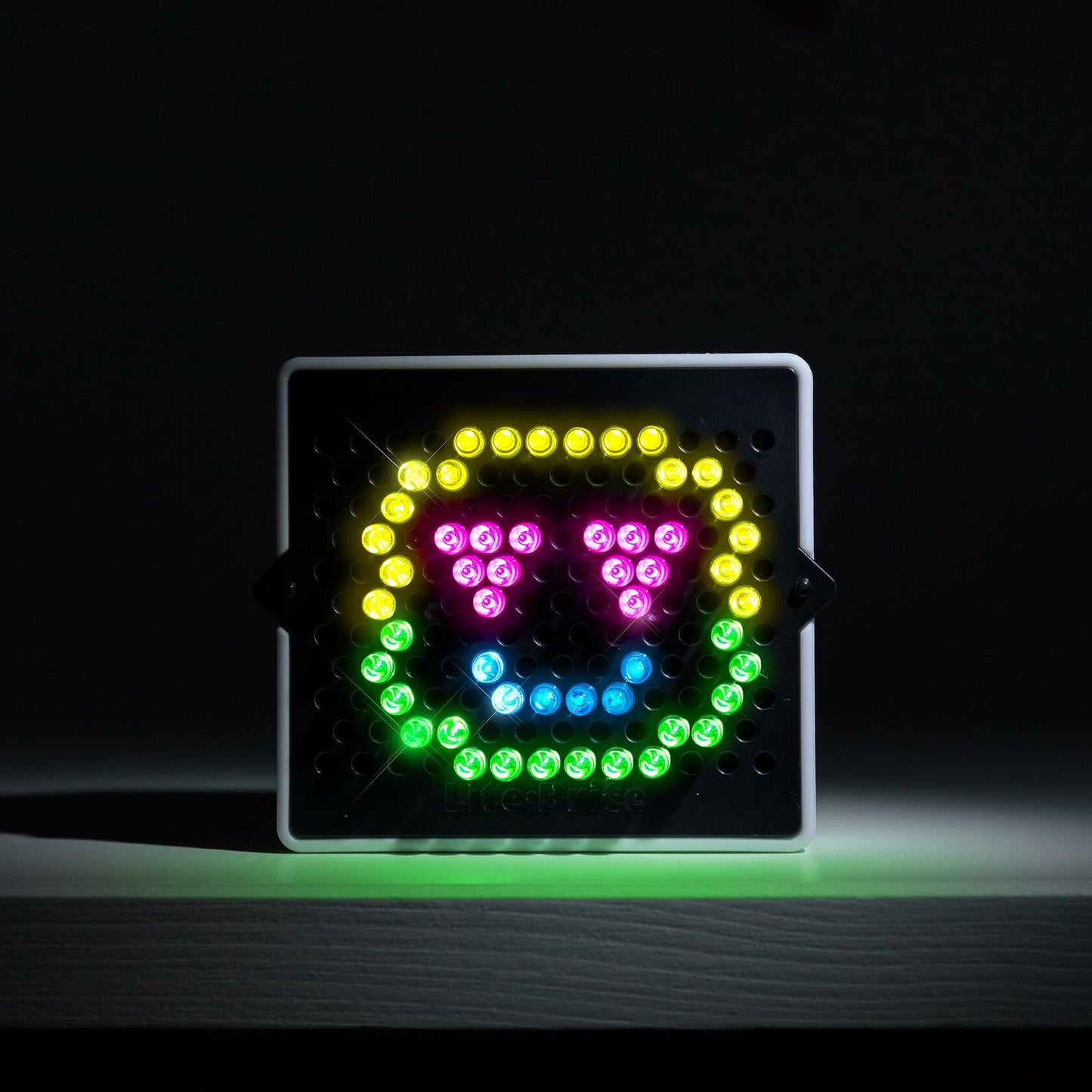 Basic Fun Mini Lite Brite Refresh 90 Pieces Colorful Pegs Light Up Toy