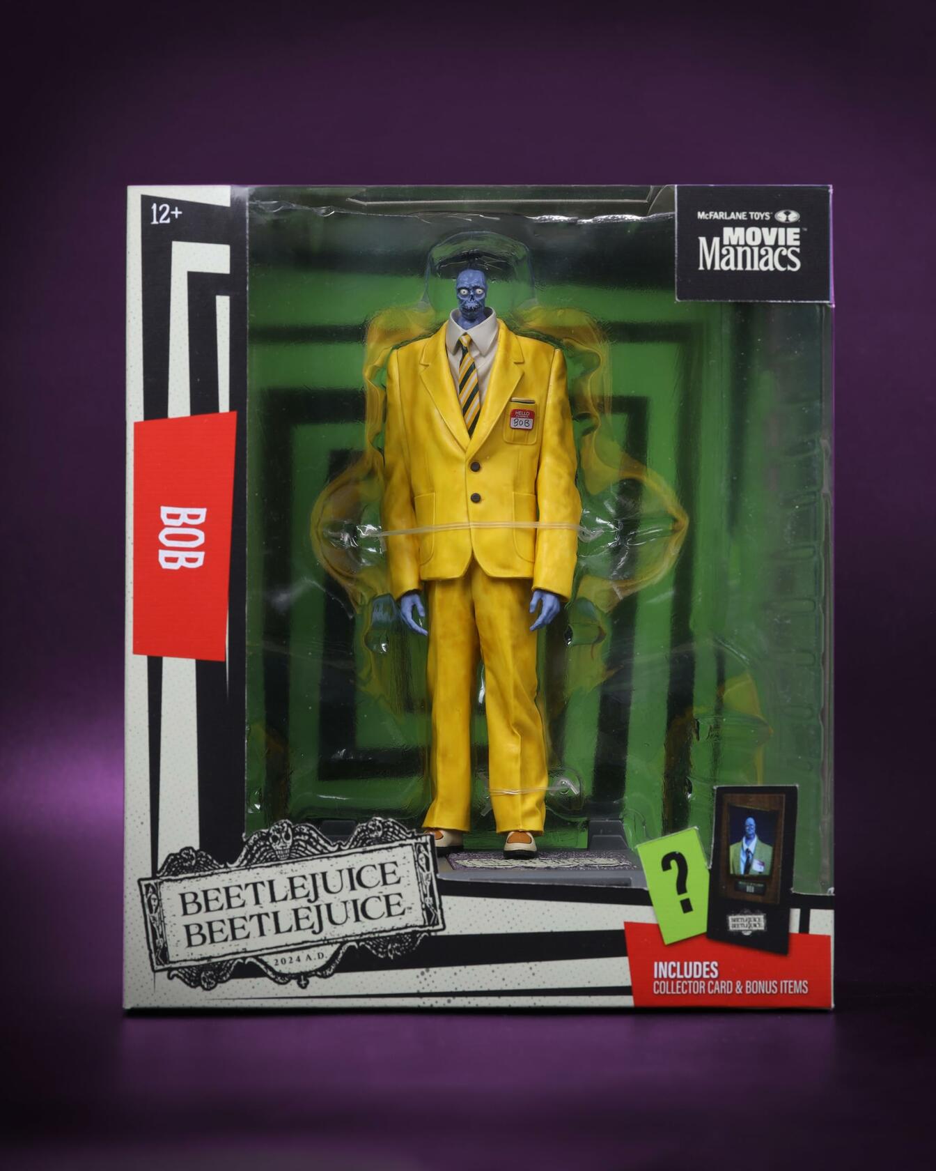 McFarlane Toys Bob The Shrinker Beetlejuice 6in Multicolor Plastic Figure OS