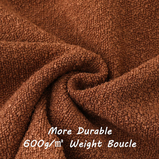 FUTEI Rust Decorative Throw Pillow Covers 12x20 Inch Pack of 2 Soft Cozy