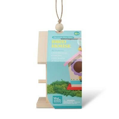 Mud Puddle Society 4pc Bird House Garden Art Kit