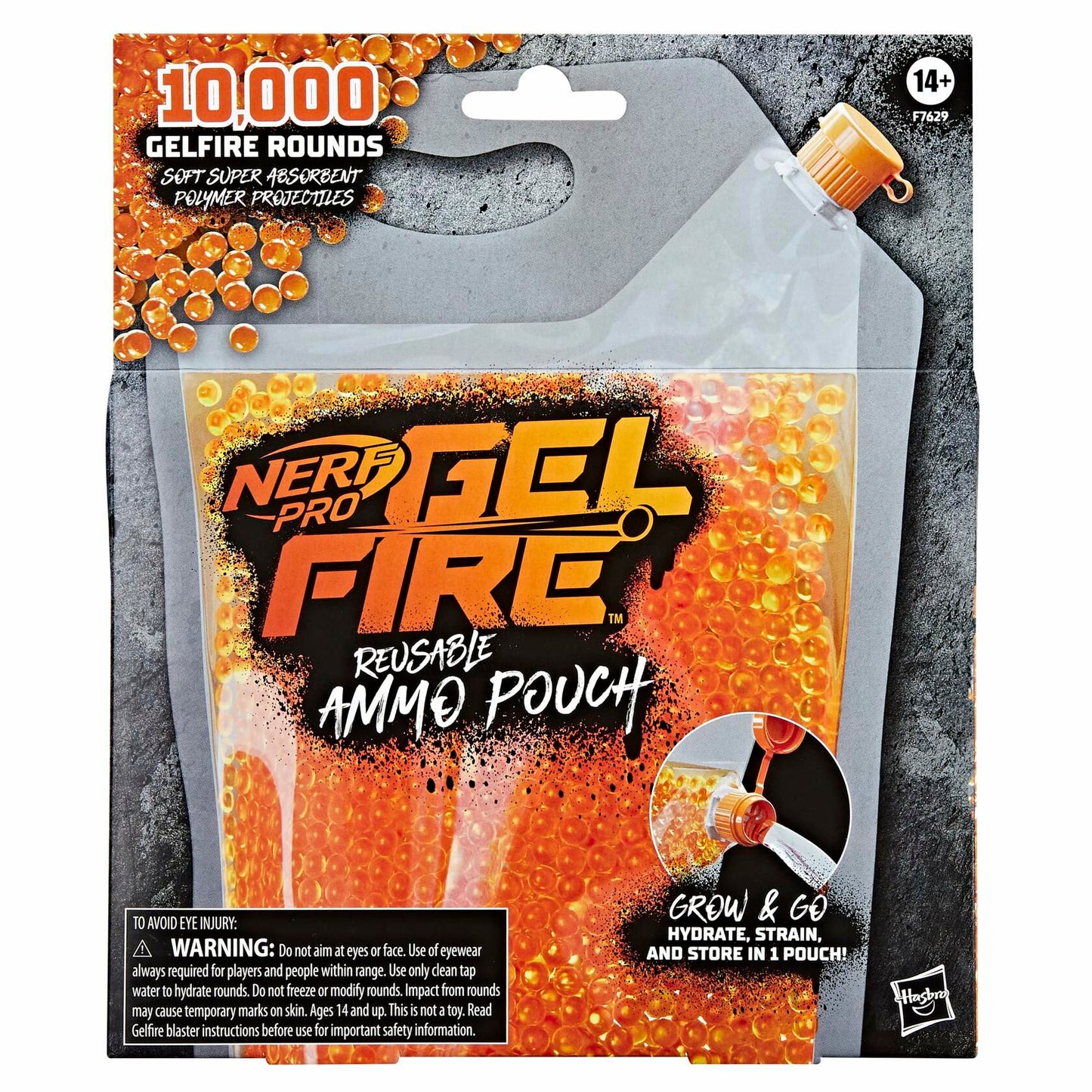 Nerf Pro Gelfire Refill 10,000 Dehydrated Gelfire Rounds Ammo