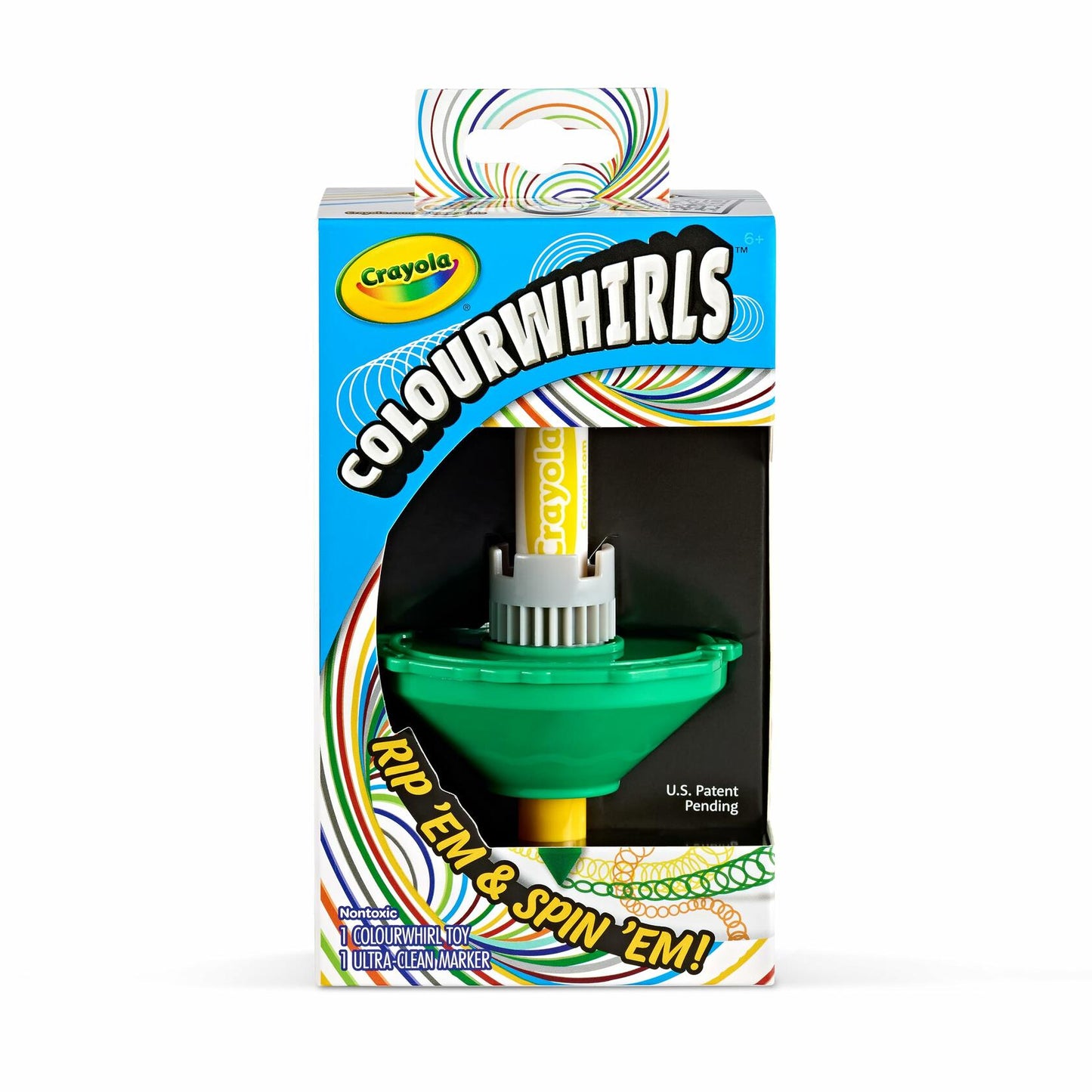 Crayola Colourwhirls Spin Art Toy for Kids 6+ 1ct Arts & Crafts Kit