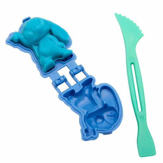 Cra-Z-Art Disney Stitch Softee Dough Press 'N Mold Playset Blue 3+