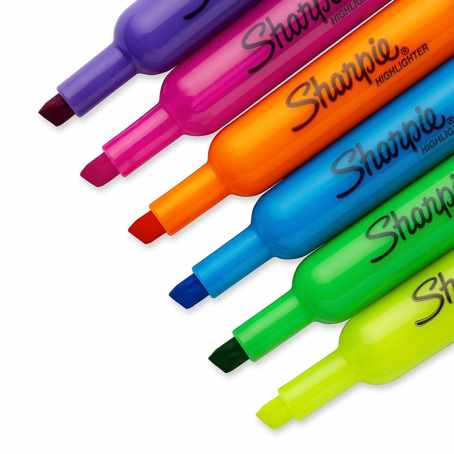 SHARPIE Tank Style Highlighters Chisel Tip Assorted Ink Colors 12 Pack