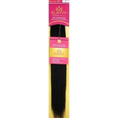 Slayyy Pre-Stretched Braids Hair Extensions Black Stallion 3oz 32in