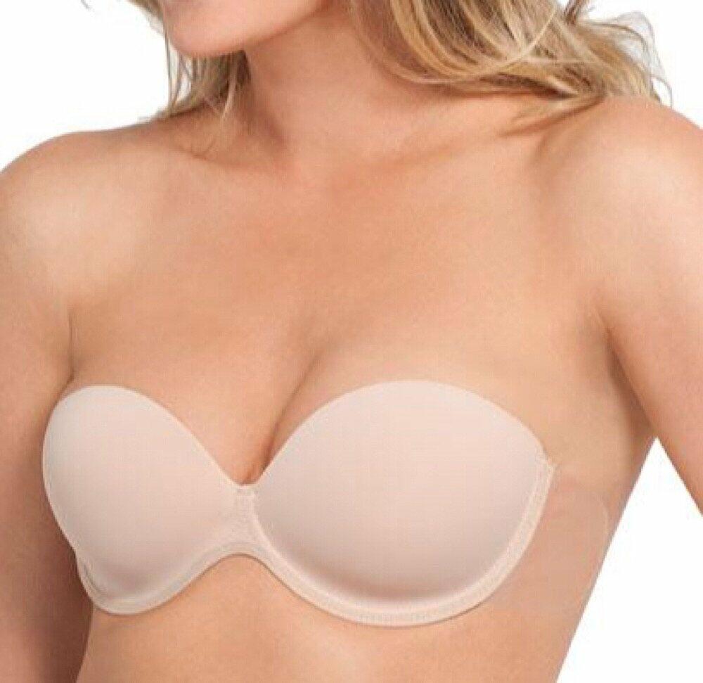 Lingerie Solutions Backless Strapless Bra B Cup Nude Size B