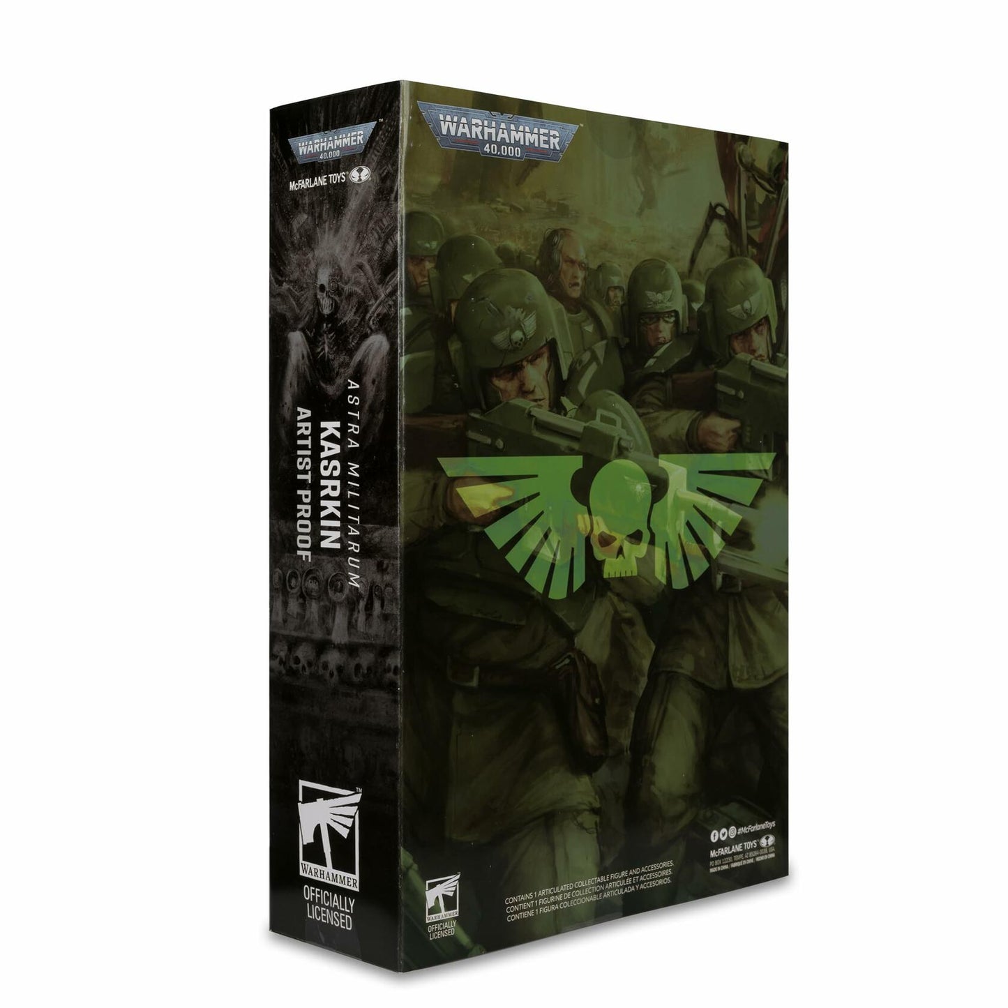 McFarlane Toys Warhammer 40K Kasrkin Astra Militarum 7in Figure Grey