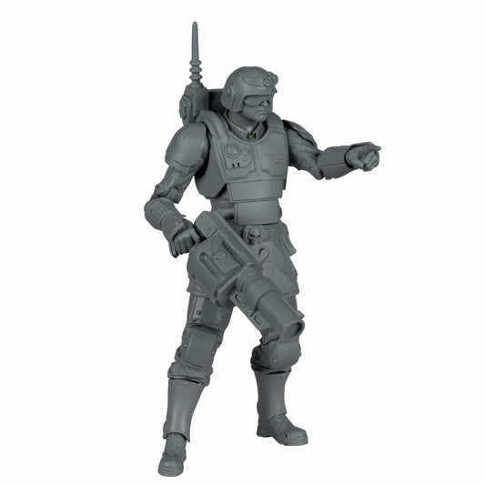 McFarlane Toys Warhammer 40K Kasrkin Astra Militarum 7in Figure Grey