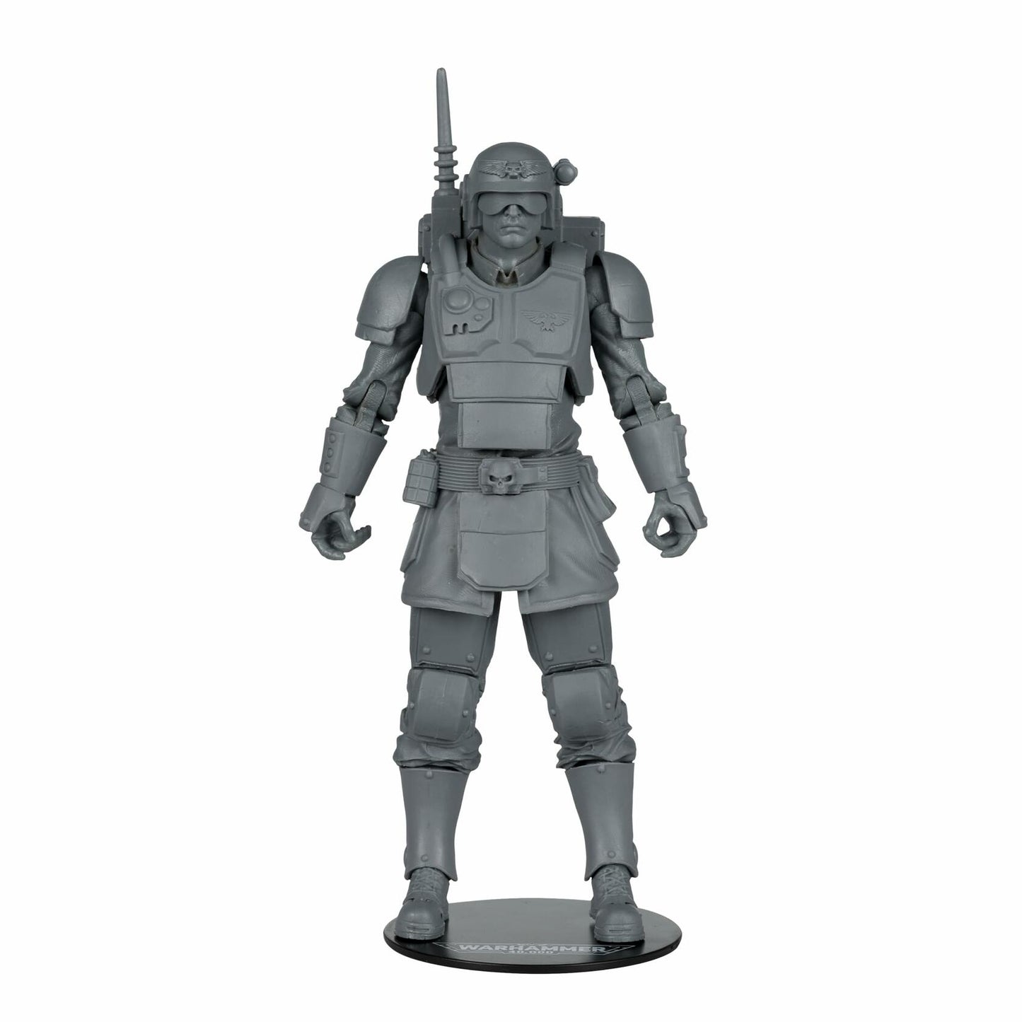 McFarlane Toys Warhammer 40K Kasrkin Astra Militarum 7in Figure Grey