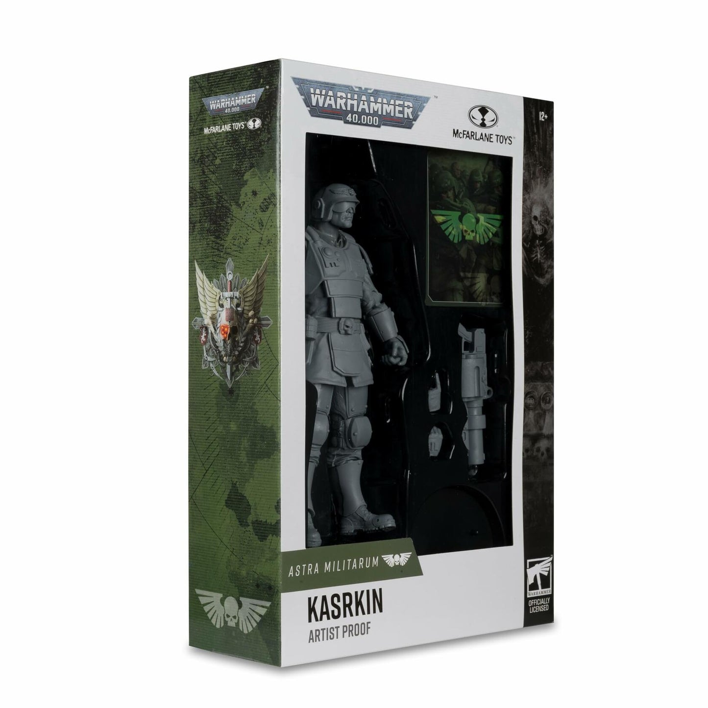 McFarlane Toys Warhammer 40K Kasrkin Astra Militarum 7in Figure Grey