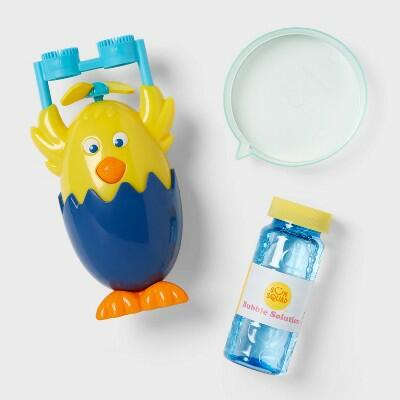 Sun Squad Chick Bubble Blower Toy for Kids 3+ Fun Outdoor Bubble Maker