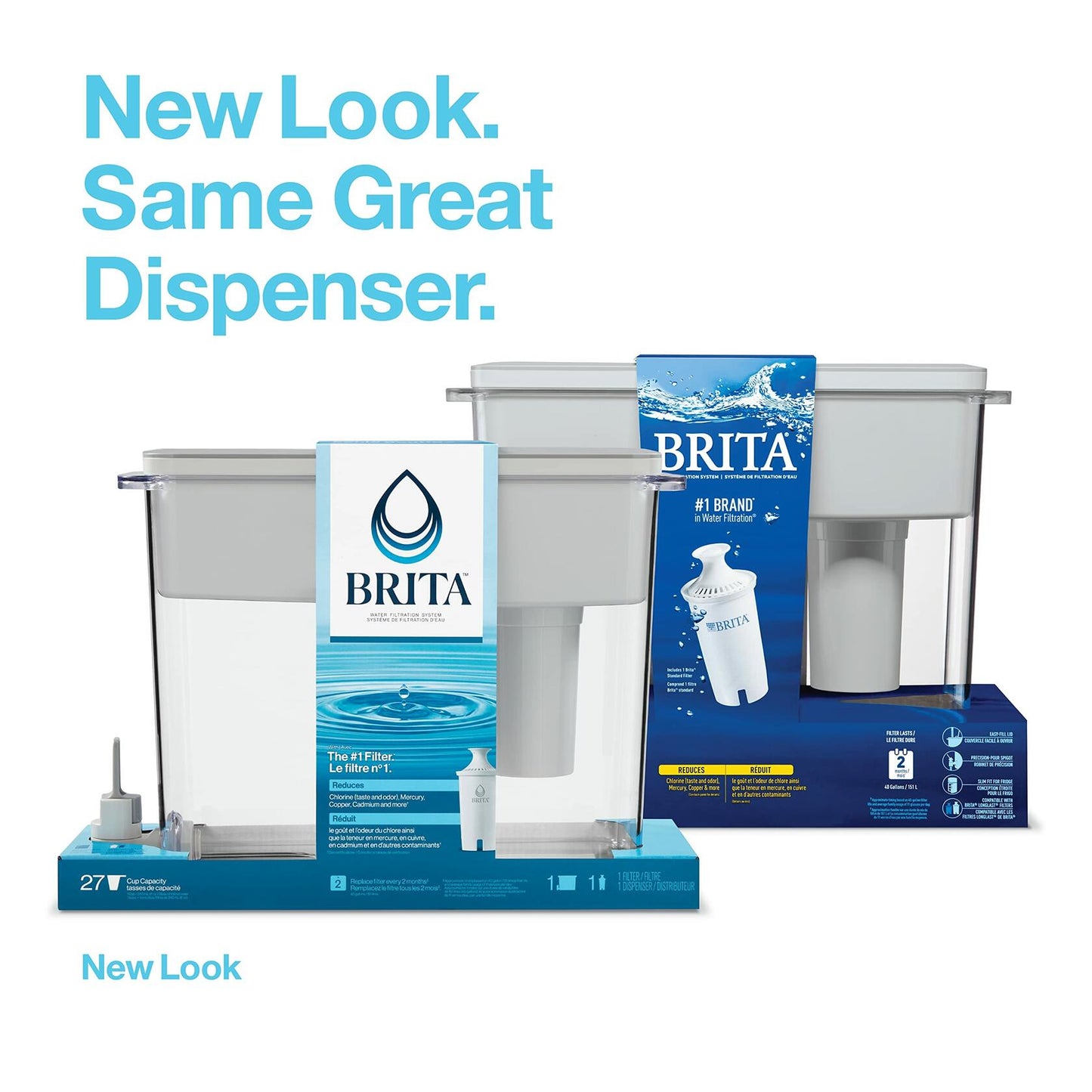 Brita 35302 Dispenser Water Filter Replacement Pitchers