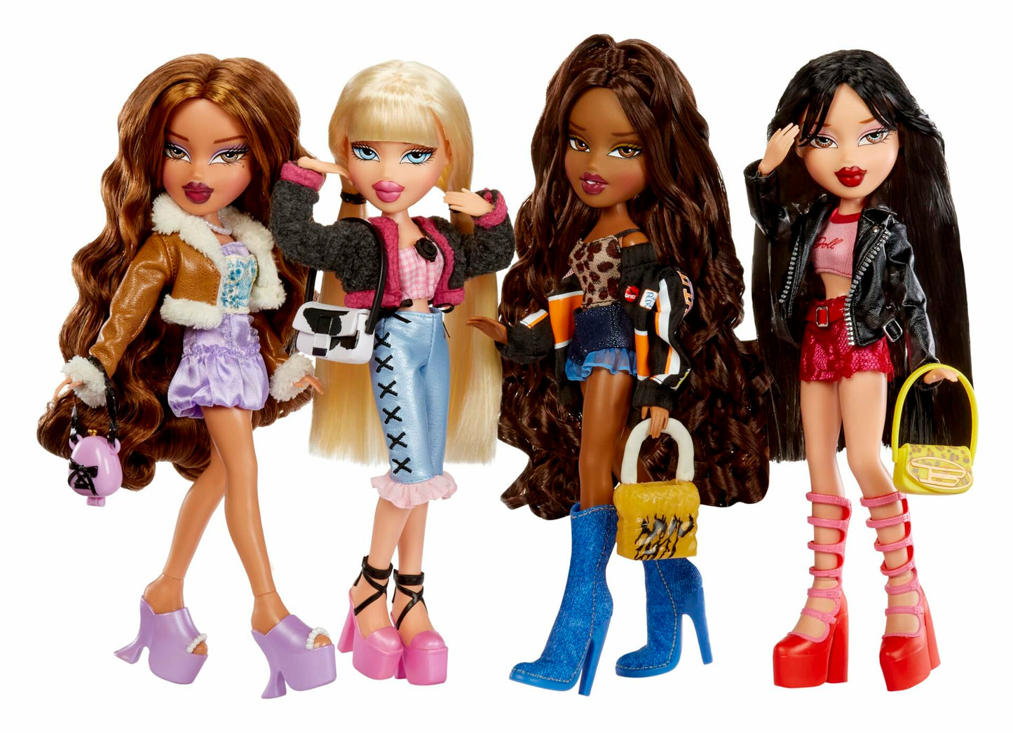 Bratz Goin’ Out! Cloe Fashion Doll with Accessories Medium Light Blue Eyes