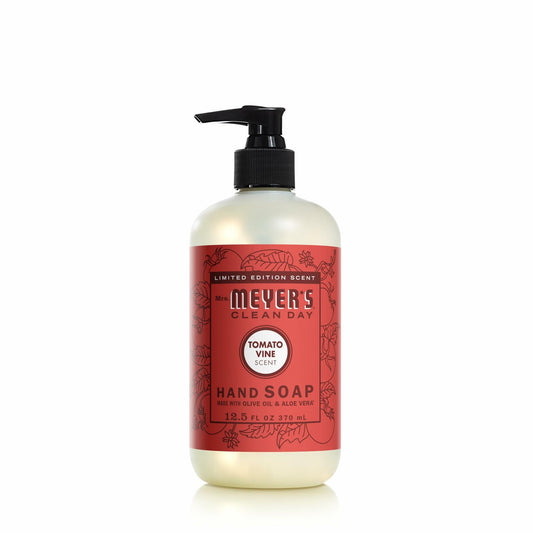 MRS. MEYER'S CLEAN DAY Liquid Hand Soap Tomato Vine Scent 12.5oz Red