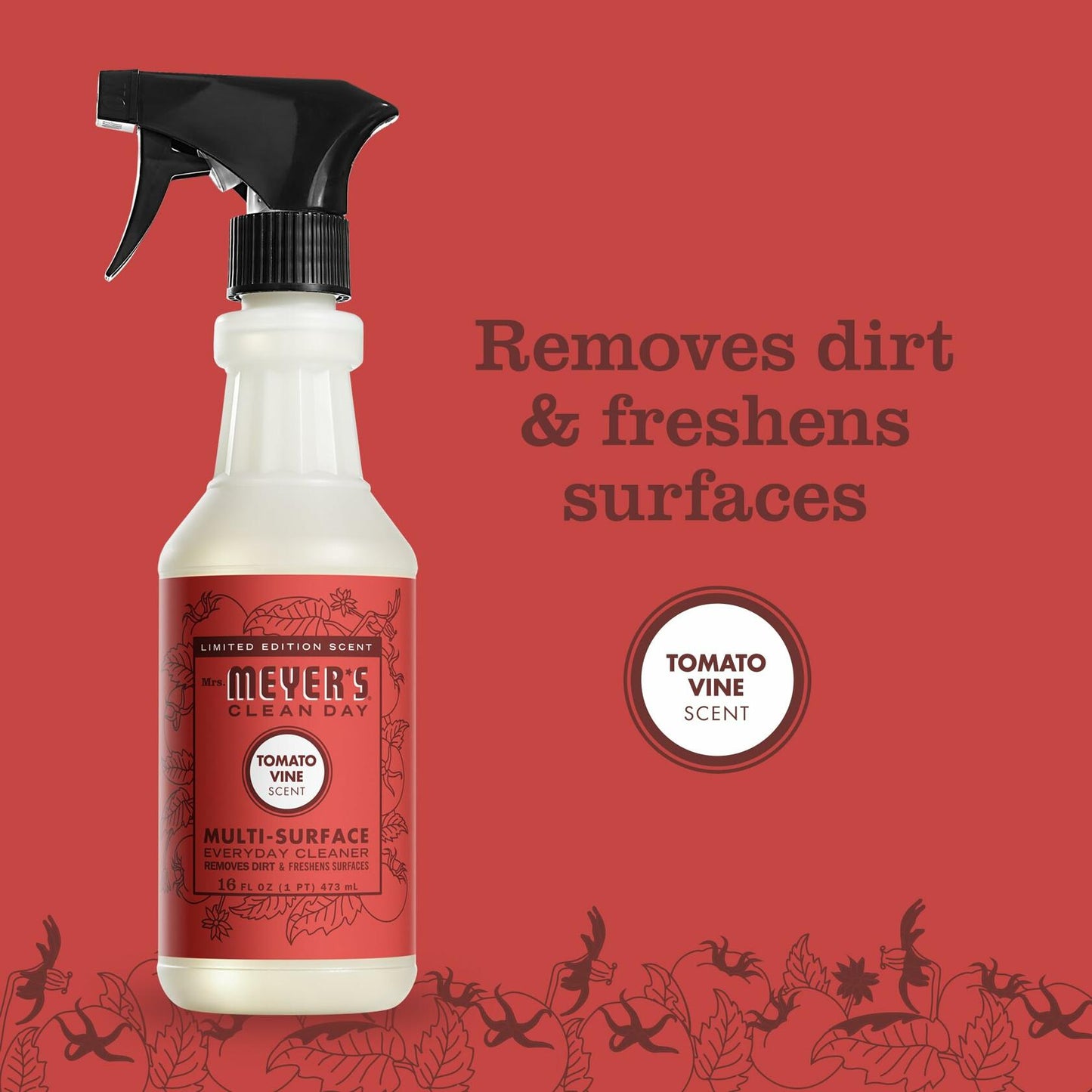 Mrs. MEYER'S CLEAN DAY Multi-Surface Everyday Cleaner Tomato Vine 16oz
