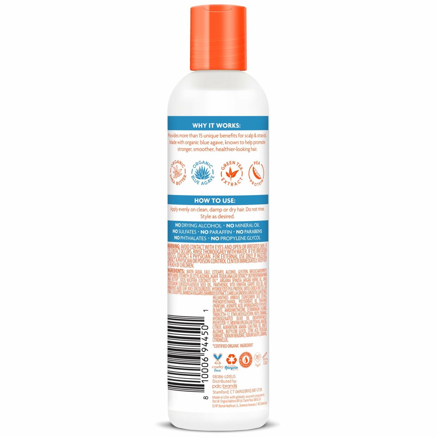 Cantu Weightless Daily Leave-In Cream 8 fl oz