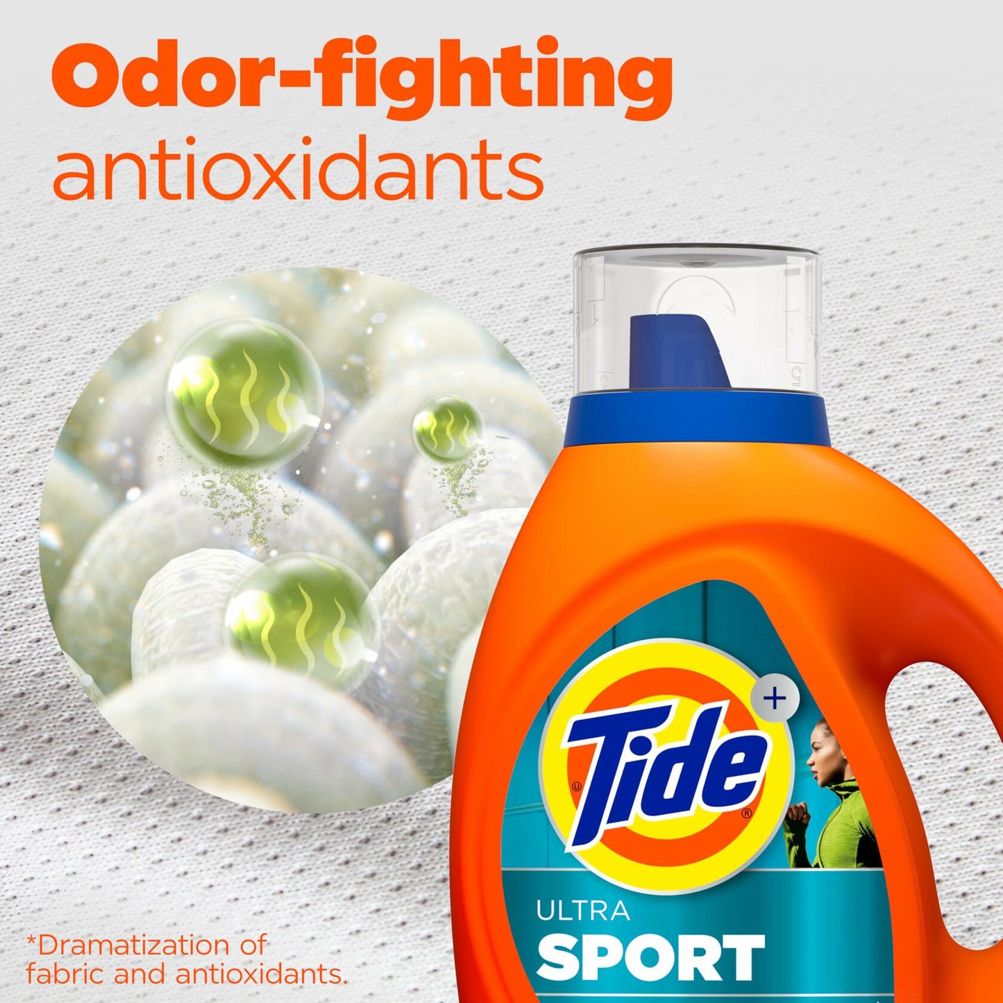 Tide Plus Febreze Sport Odor Defense HE Turbo Laundry Detergent 149oz 106 Loads
