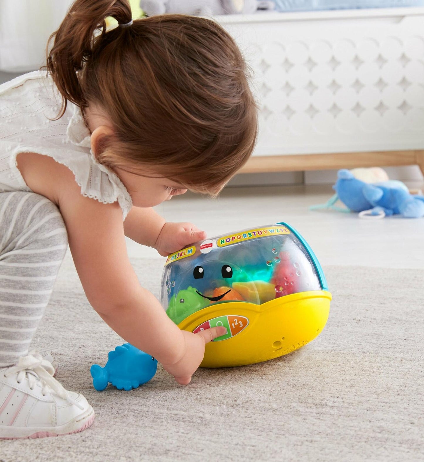 Fisher-Price Laugh & Learn Magical Lights Fishbowl Toy Music Multicolor 6+M