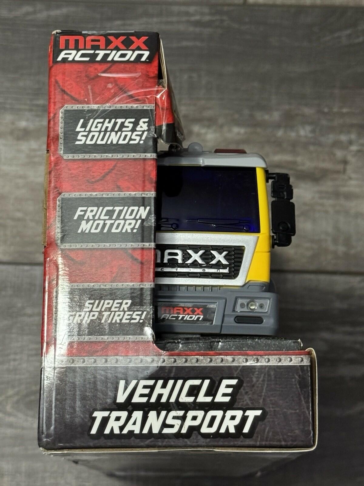 Maxx Action Sunny Days Maxx Vehicle Transport Lights & Sounds Toy