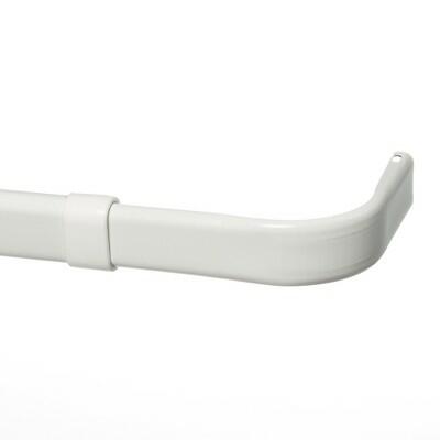 Room Essentials Single Curtain Rod 28-48in White