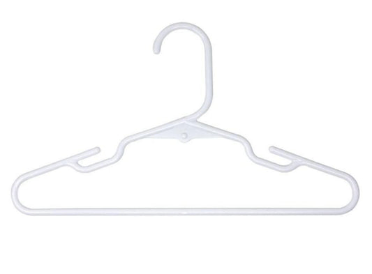 Pillowfort White Kids' Hangers for Children 18 Pack
