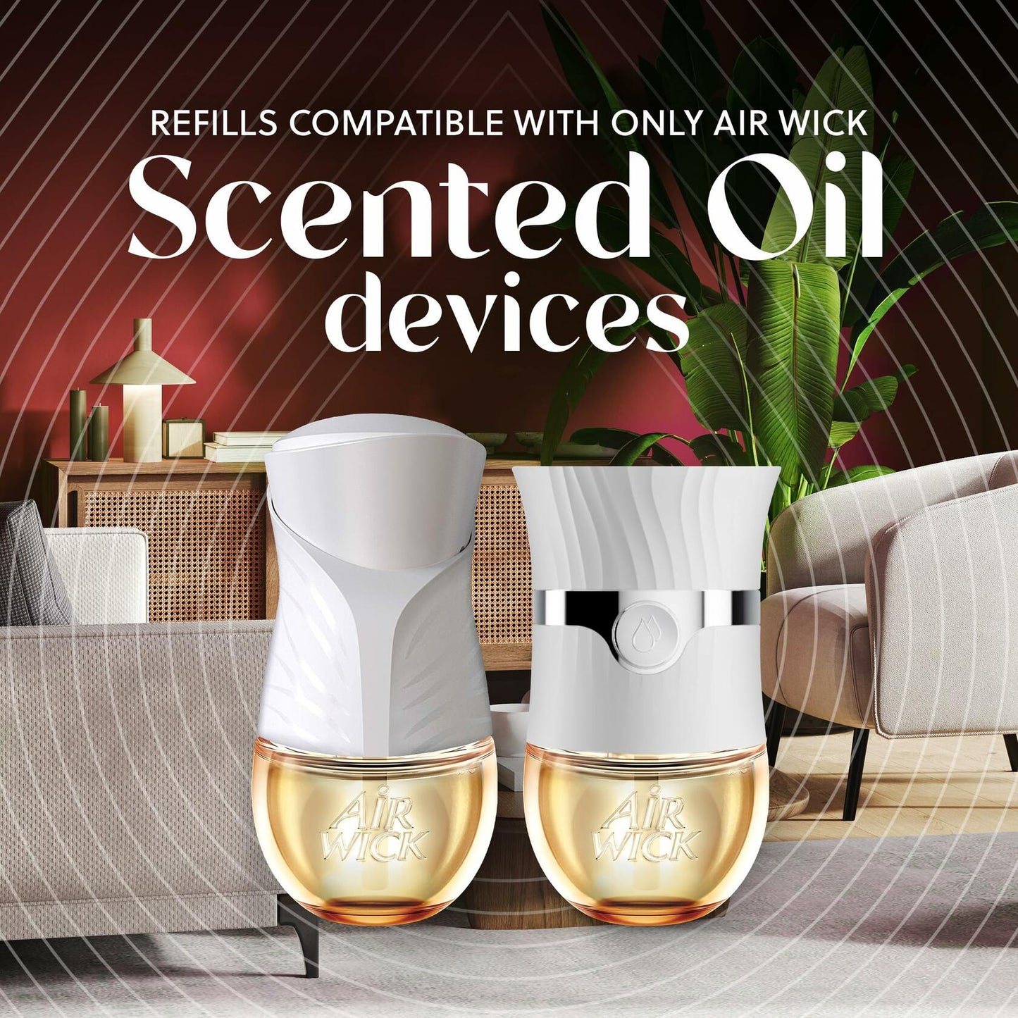 AIR WICK Scented Oil Vibrant Refill Wild Strawberry & Poppy 5 ct