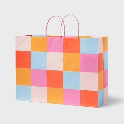 Vogue Spritz™ 6" XL Chessboard Gusset Bag