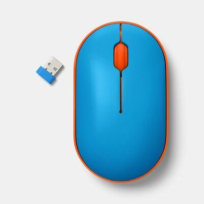 heyday Bluetooth Mouse USB-A Wireless Bright Blue Wireless Accessory