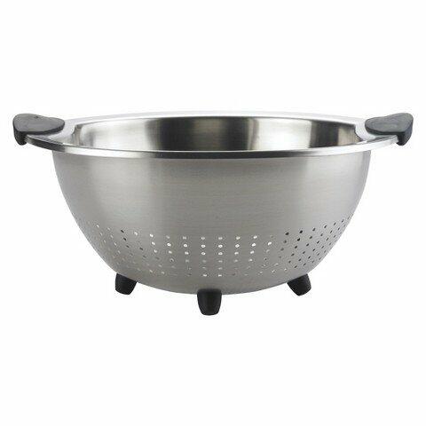 OXO Stainless Steel Colander 5 Quart Silver Dishwasher Safe Kitchen
