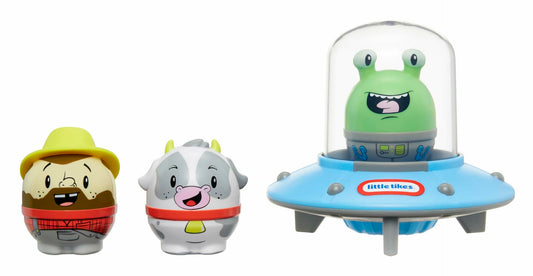 Little Tikes Toddle Tots Far Out Farm Playset Spaceship 3 Figures