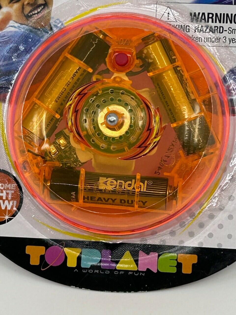 Toyplant Dazzle Light Up Motorized Toy Top Vintage Collectible