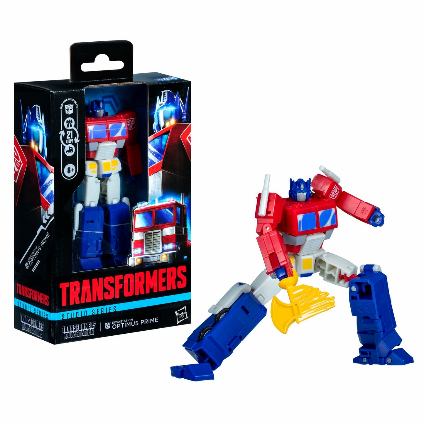 Transformers Studio Series Deluxe Class Devastation Optimus Prime 4.5-inch
