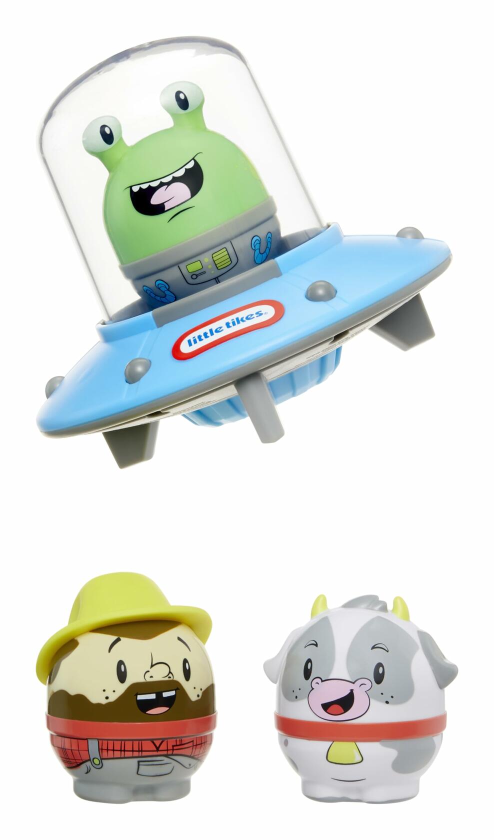 Little Tikes Toddle Tots Far Out Farm Playset Spaceship 3 Figures