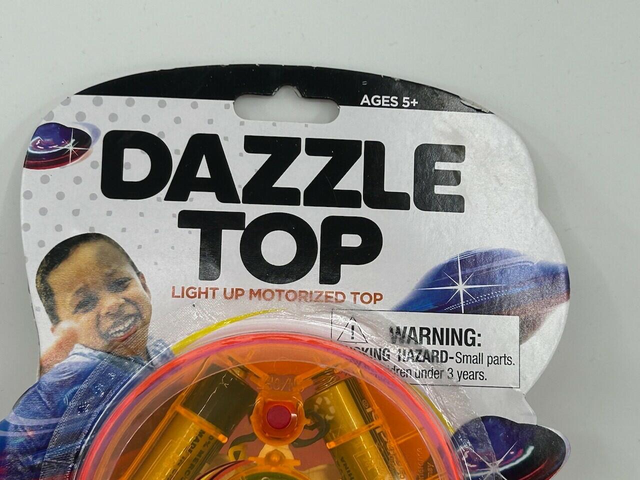 Toyplant Dazzle Light Up Motorized Toy Top Vintage Collectible