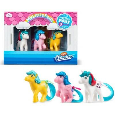 My Little Pony Mini Classics 3 Pack Firefly Gusty Bubbles Hasbro