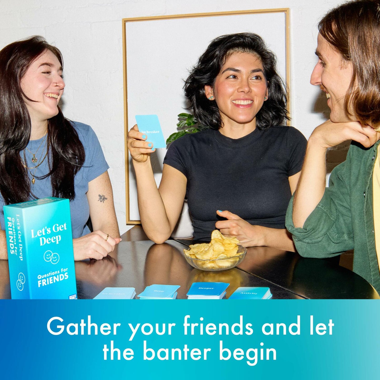 WHAT DO YOU MEME? Let's Get Deep Friends Edition Card Game 400 Cards