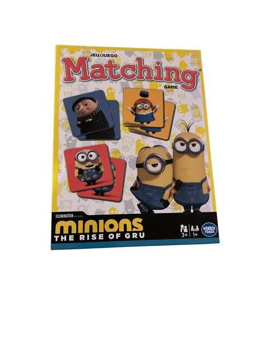GAME Minions Matching Game The Rise Of Gru Age 3+